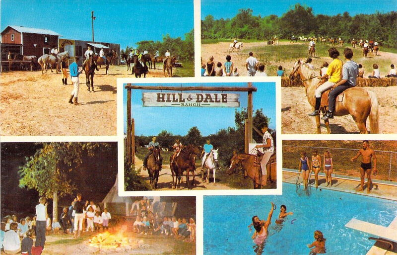 Hill and Dale Ranch - 1964 Postcard (newer photo)